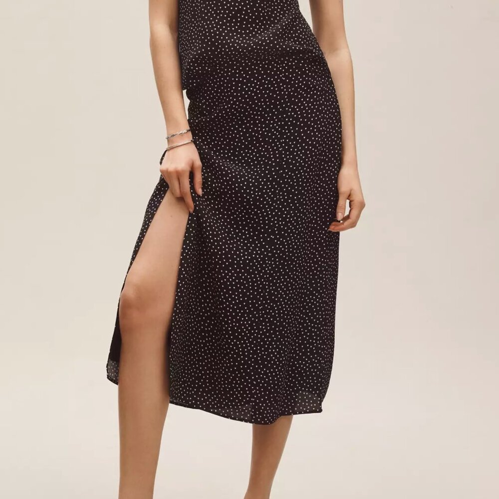 The Lille Side-Slit Midi Skirt